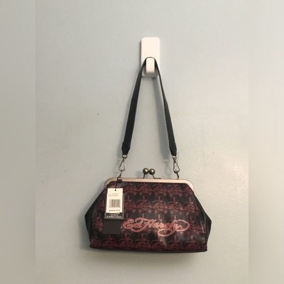 Ed Hardy Black and Multicolor Tiger Clutch - Picture 4 of 16